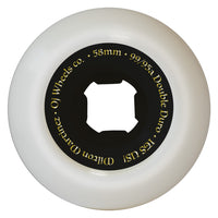58mm DOUBLE DURO MARTINEZ ITS US WTCHS MINI COMBO 99A/95A SKATEBOARD WHEELS