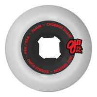 56mm DOUBLE DURO DRESSEN ROSE SKULL CHUBBIES 99A/95A WHEELS