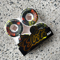 56mm RUSSEL OPTIC NIGHTMARE ELITE HARDLINE 99A SKATEBOARD WHEELS