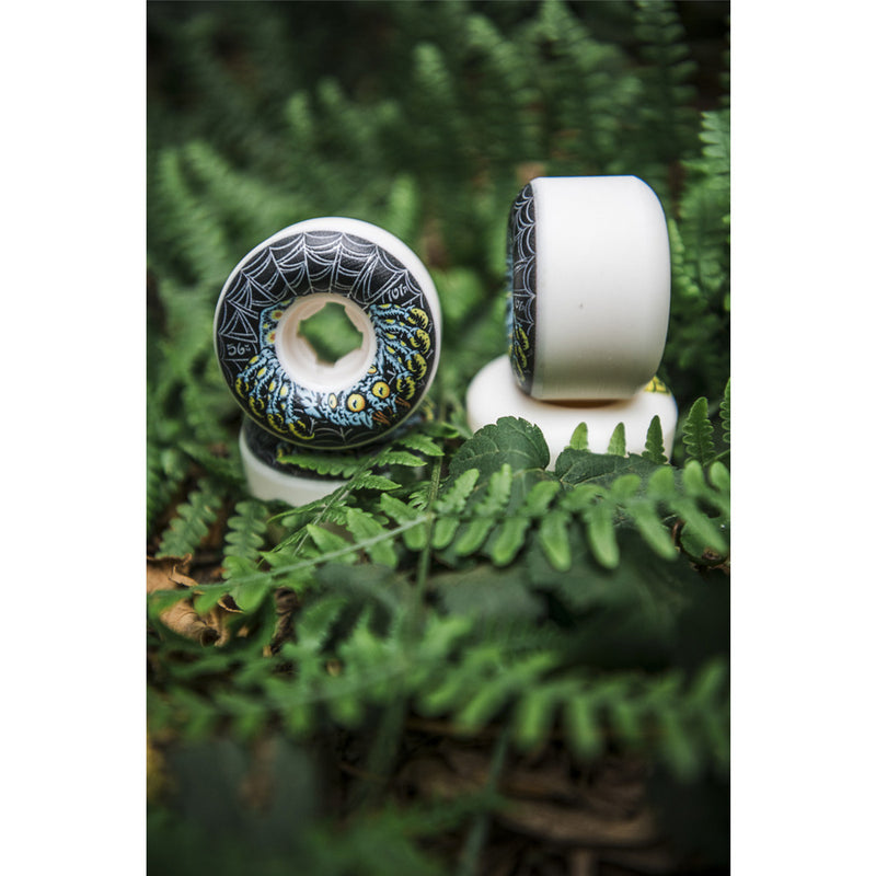 56mm DRESSEN SPIDER ELITE CHUBBIES WHITE 101A SKATEBOARD WHEELS