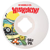 56mm WINKOWSKI MUSHROOM ELITE MINI COMBO WHITE 99A SKATEBOARD WHEELS