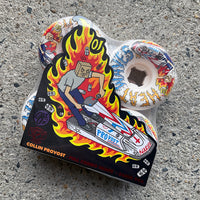 56mm COLLIN PROVOST ELITE FULL COMBO 99A SKATEBOARD WHEELS