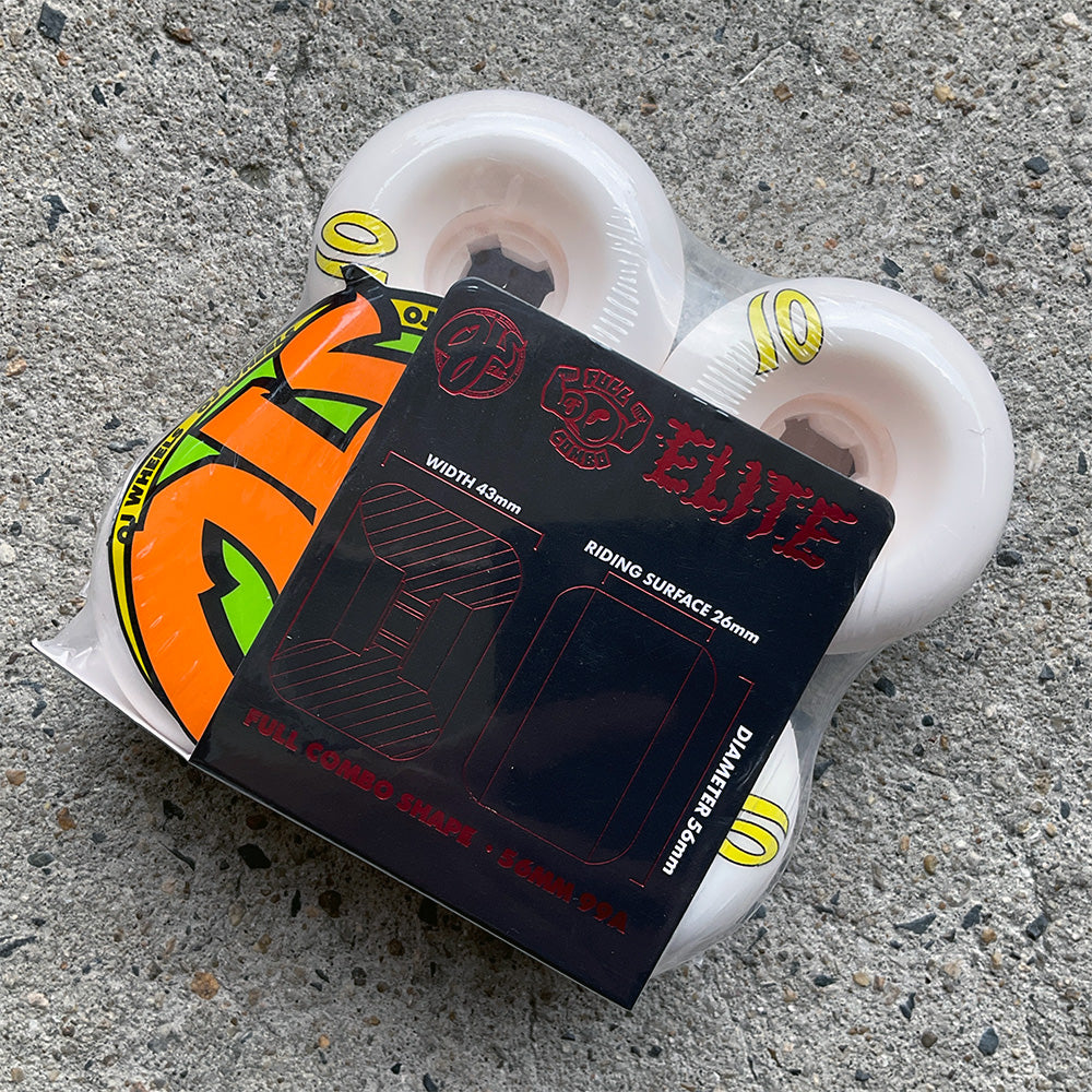 56mm COLLIN PROVOST ELITE FULL COMBO 99A SKATEBOARD WHEELS