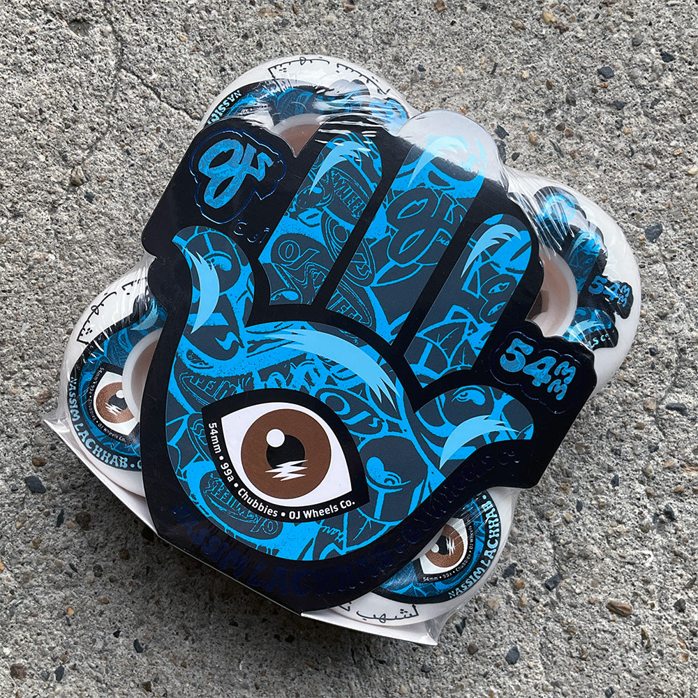 54mm NASSIM LACHHAB ELITE CHUBBIES 99A PRO SKATEBOARD WHEELS