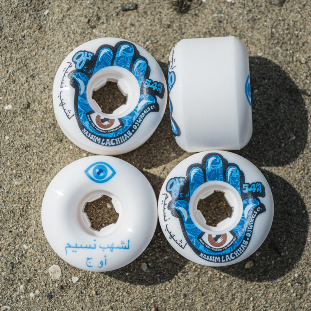 54mm NASSIM LACHHAB ELITE CHUBBIES 99A PRO SKATEBOARD WHEELS
