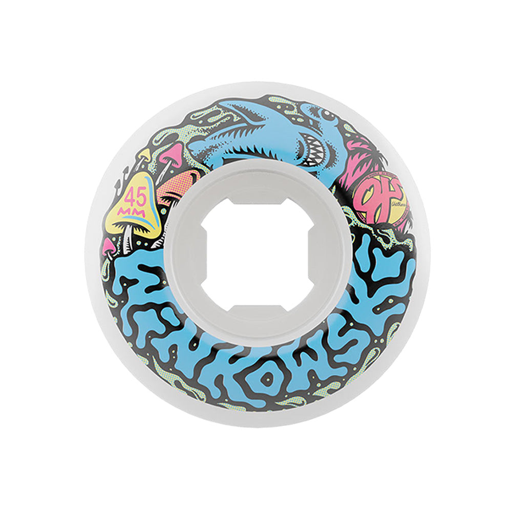 45mm ERICK WINKOWSKI ELITE MINI CHUBBIES WHITE 99A SKATEBOARD WHEELS