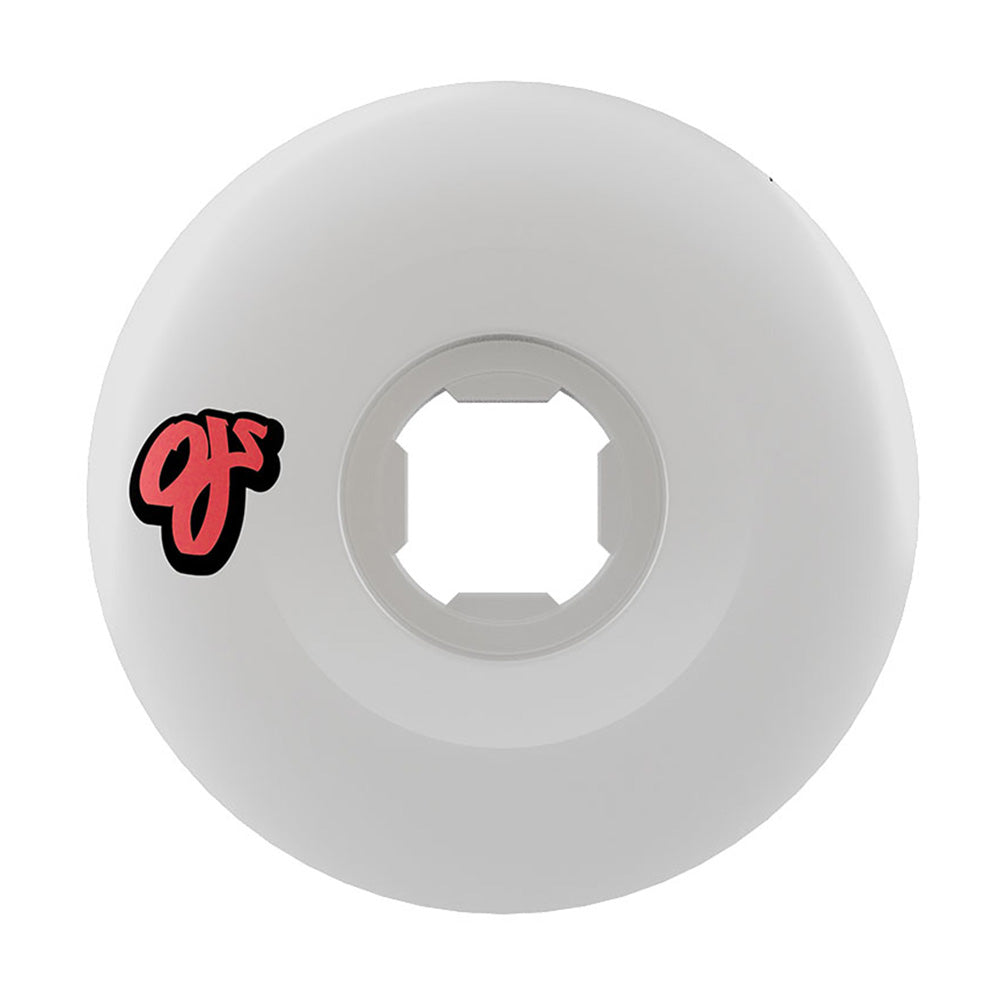 56mm ACE PELKA SLAPPY REDZ 2 ELITE CHUBBIES WHITE 99A SKATEBOARD WHEELS