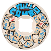 53mm TEAM ELITE FULL COMBO 99A SKATEBOARD WHEELS