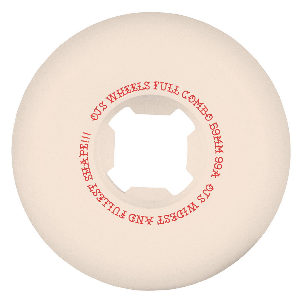 59mm TEAM ELITE FULL COMBO 99A SKATEBOARD WHEELS