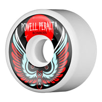 60mm BOMBER 85A WHITE SKATEBOARD WHEELS