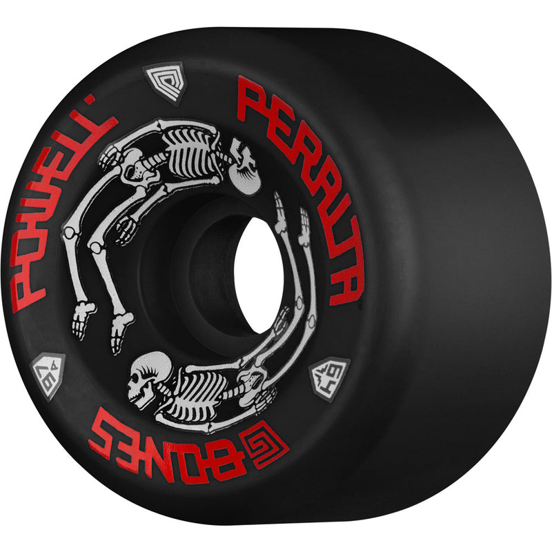 64mm G-BONES BLACK 97A SKATEBOARD WHEELS