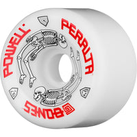 64mm G-BONES WHITE 97A SKATEBOARD WHEELS