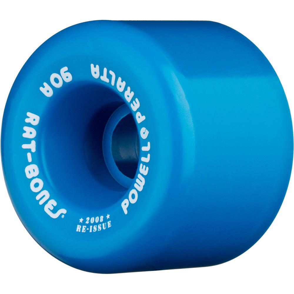 60mm RAT BONES BLUE 90A SKATEBOARD WHEELS