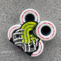 69mm SNAKES WHITE 75A SKATEBOARD WHEELS