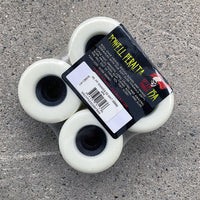 69mm SNAKES WHITE 75A SKATEBOARD WHEELS
