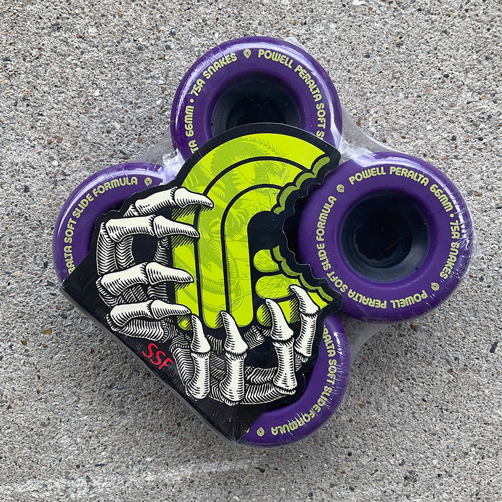 66mm SNAKES 75A PURPLE WHEEL