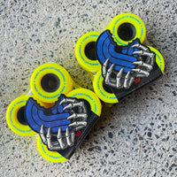 69mm SNAKES YELLOW 82A SKATEBOARD WHEEL