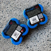 66mm SNAKES BLUE 82A SKATEBORD WHEEL