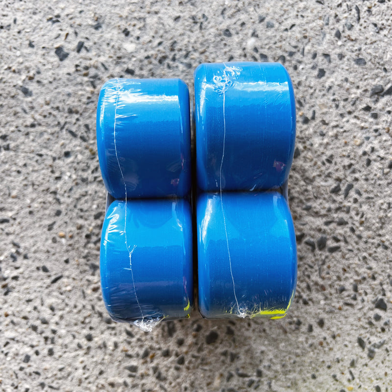 69mm SNAKES BLUE 82A SKATEBOARD WHEEL