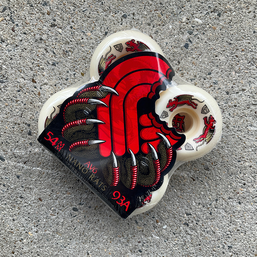 56mm x 36mm DRAGON FORMULA SKATEBOARD WHEELS