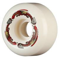 58mm x 33mm DRAGON FORMULA RED 93A SKATEBOARD WHEEL