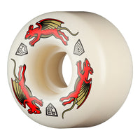 54mm x 34mm AV4 NANO RATS DRAGON FORMULA RED 93A SKATEBOARD WHEEL