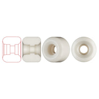 54mm x 39mm NANO RATS DRAGON FORMULA WHITE 93A WHEEL