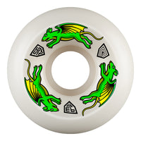 56mm x 36mm NANO RATS DRAGON FORMULA WHITE 93A SKATEBOARD WHEEL