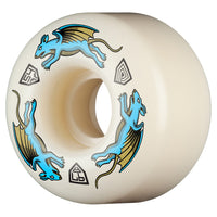 54mm x 34mm V4 NANO RATS DRAGON FORMULA BLUE 97A SKATEBOARD WHEEL