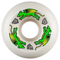 54mm x 39mm NANO RATS DRAGON FORMULA WHITE 97A WHEEL