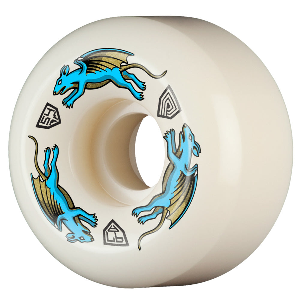 54mm x 34mm V6 NANO RATS DRAGON FORMULA BLUE 97A WHEEL