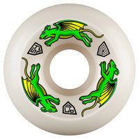 54mm x 34mm V6 NANO RATS DRAGON FORMULA WHITE 97A WHEEL