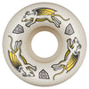 52mm x 34mm NANO RATS DRAGON FORMULA WHITE 88A SKATEBOARD WHEEL