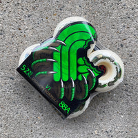 52mm x 31mm DRAGON FORMULA GREEN 88A SKATEBOARD WHEEL