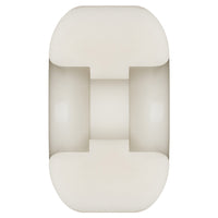 52mm x 31mm DRAGON FORMULA WHITE 88A SKATEBOARD WHEEL