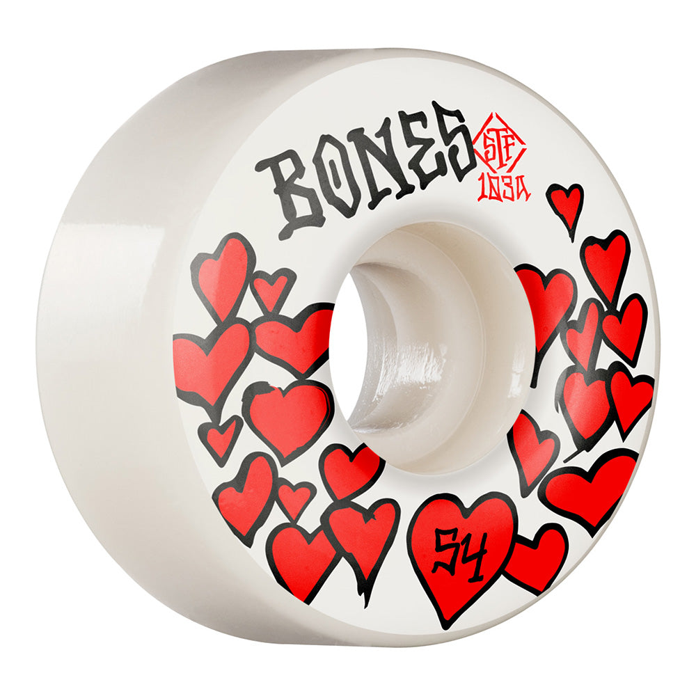 54mm STF LOVE V4 WIDE 103A SKATEBOARD WHEELS