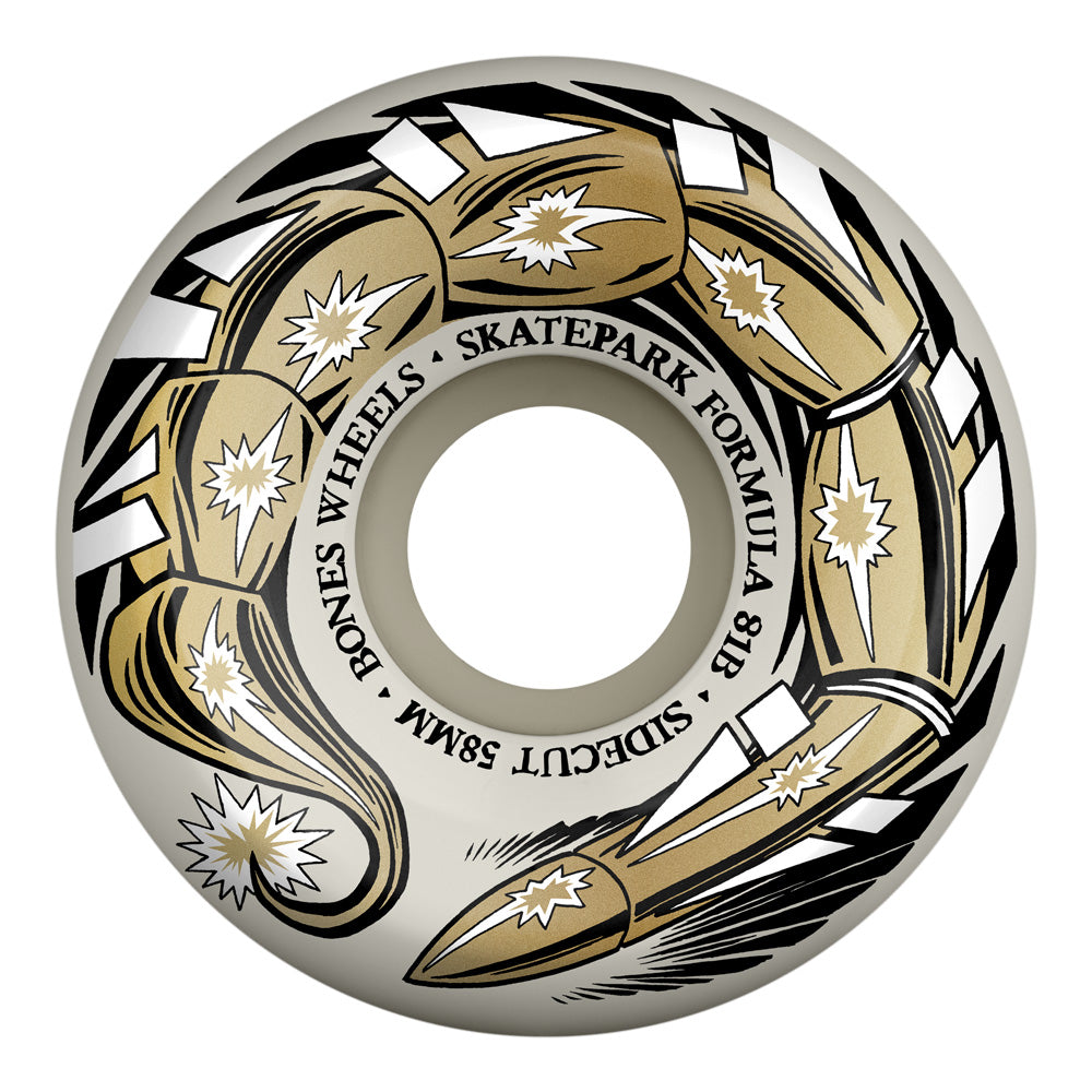 58mm SPF SCORPEEDO P5 SIDECUT 81B WHEELS