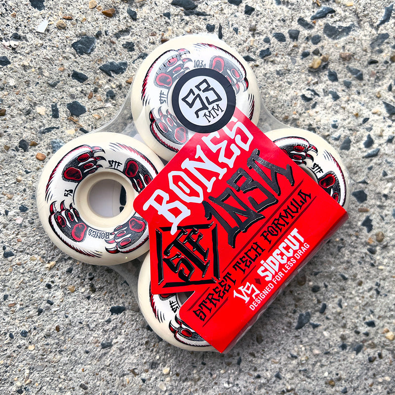 53mm STF KITTY TWISTER V5 SIDECUT 103A WHEELS