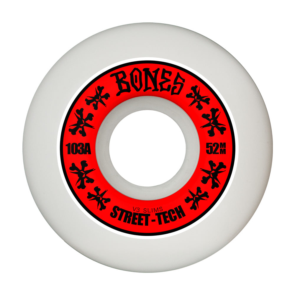 52mm STF V3 SLIMS 103A SKATEBOARD WHEELS