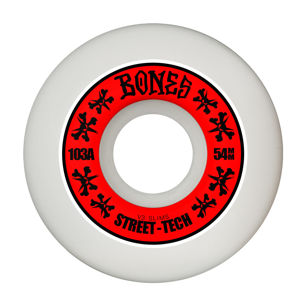 54mm STF V3 SLIMS 103A SKATEBOARD WHEELS