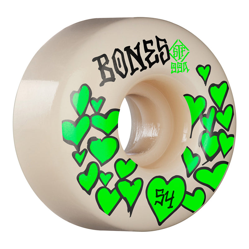 54mm STF LOVE V4 WIDE 99A SKATEBOARD WHEELS