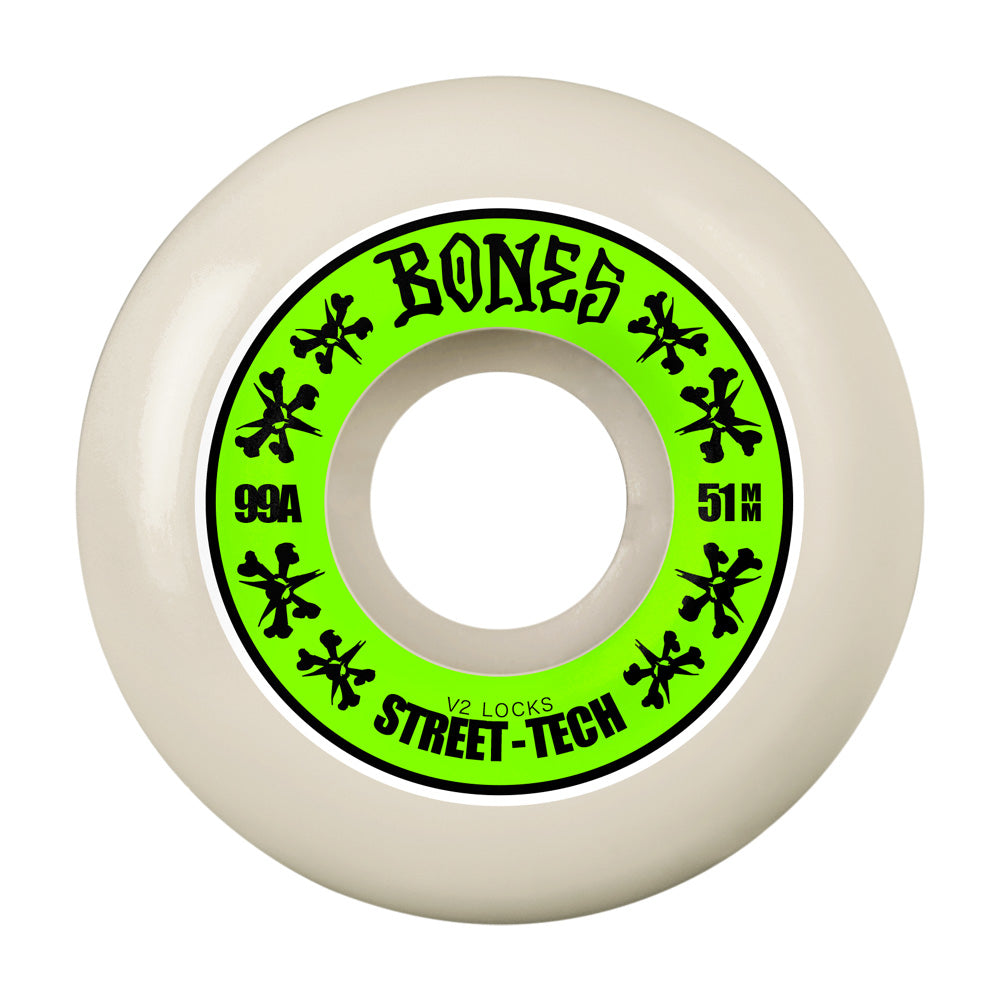 51mm STF V2 LOCKS 99A SKATEBOARD WHEELS