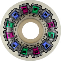 55mm X-FORMULA DIAL OF DESTINY V6 WIDE-CUT 97A SKATEBOARD WHEELS