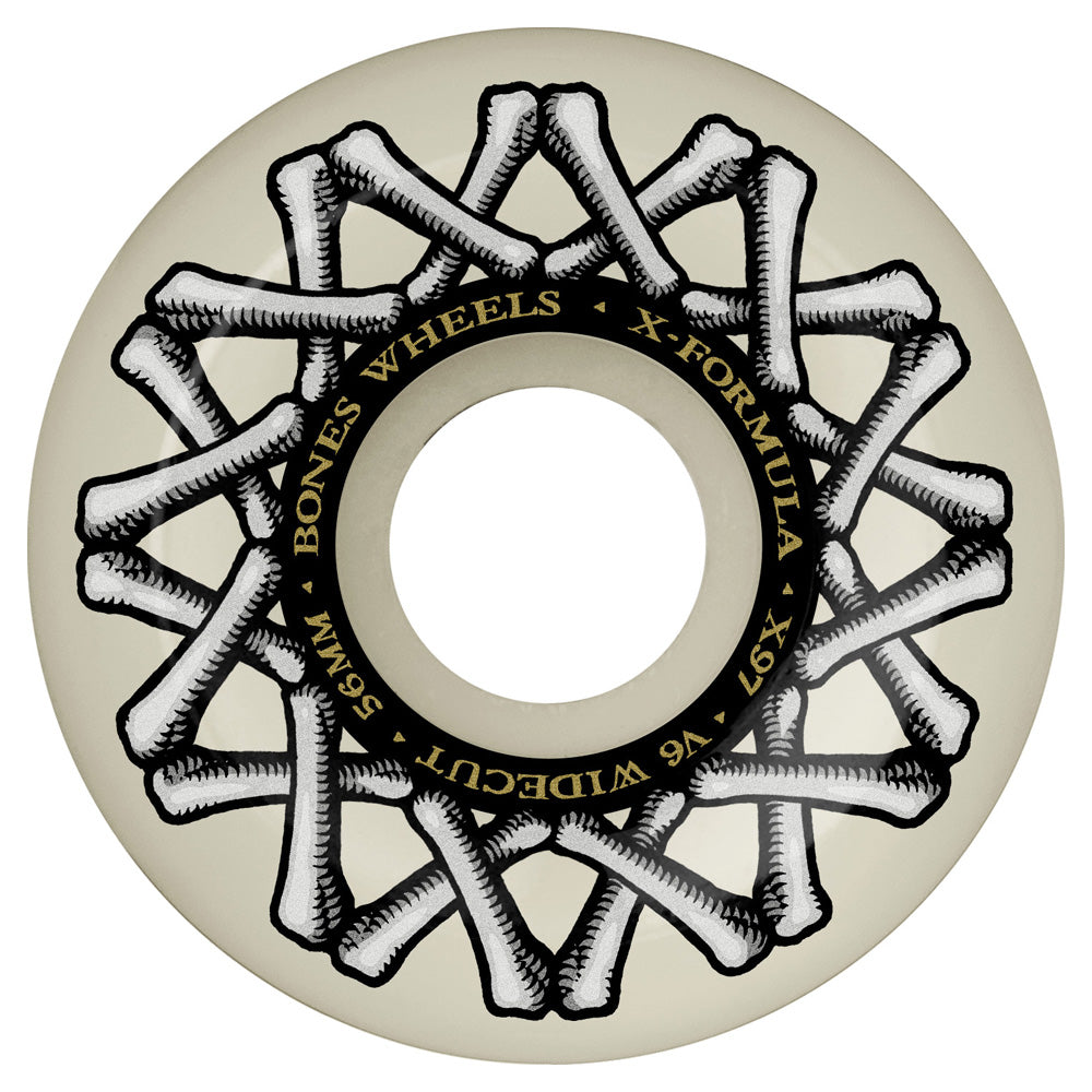 ボーンズ ウィール 56mm X-FORMULA V6 WIDECUT 97A BONES WHEELS X-Formula Skateboard Wheels Wingin It 56mm V6