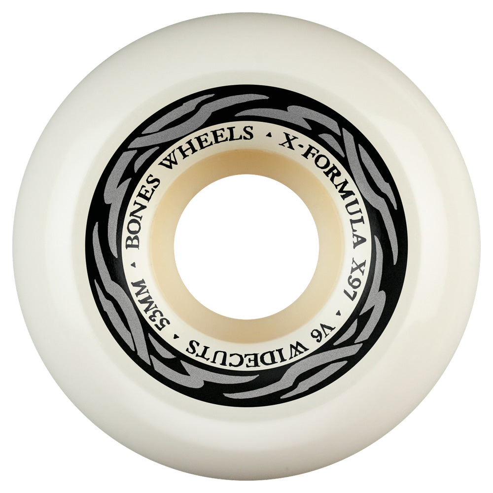53mm X-FORMULA V6 WIDE-CUT 97A SKATEBOARD WHEELS