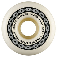 54mm X-FORMULA DOUBLE LOCKS V7 97A SKATEBOARD WHEELS