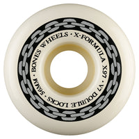 56mm X-FORMULA DOUBLE LOCKS V7 97A SKATEBOARD WHEELS