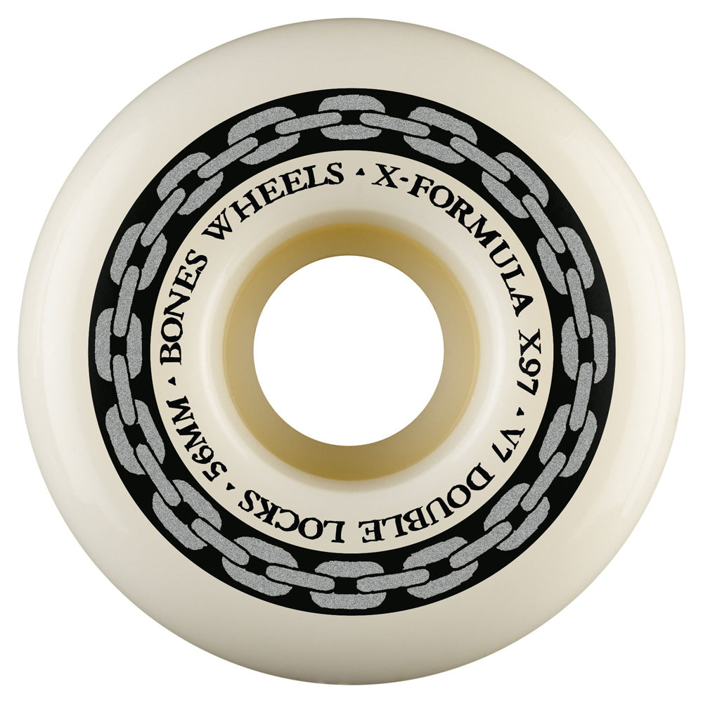 56mm X-FORMULA DOUBLE LOCKS V7 97A SKATEBOARD WHEELS