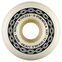 58mm X-FORMULA DOUBLE LOCKS V7 97A SKATEBOARD WHEELS