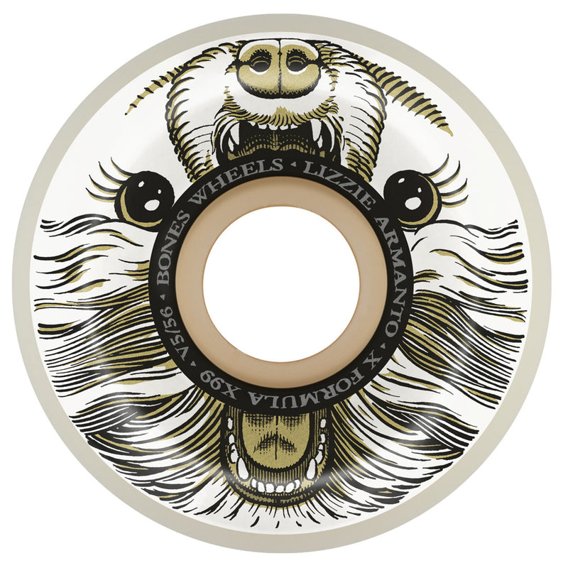 56mm X-FORMULA ARMANTO ALMA MUTTER V5 SIDECUT 99A SKATEBOARD WHEELS